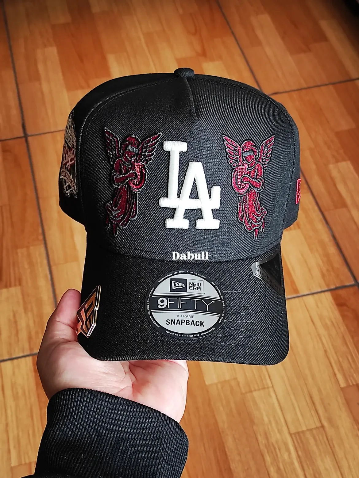 New Era Los Angeles Dodgers 40th Anniversary angels black 9FIFTY AFRAME SNAPBACK