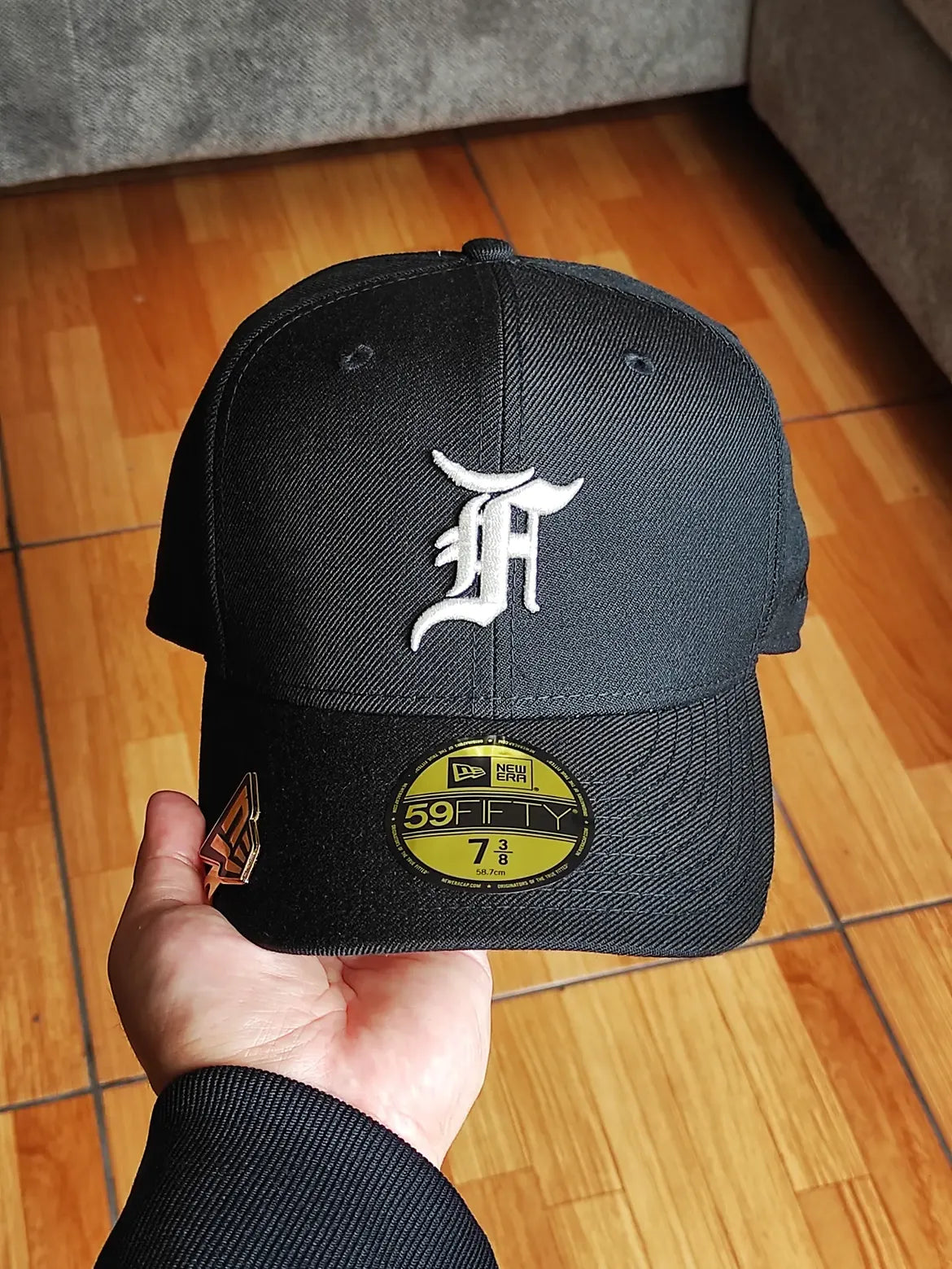 New Era Chicago White Sox Fear of God Black Essentials Classic Edition 59Fifty Fitted