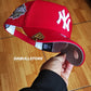 New Era New York Yankees red 9Forty A Frame Snapback Hat