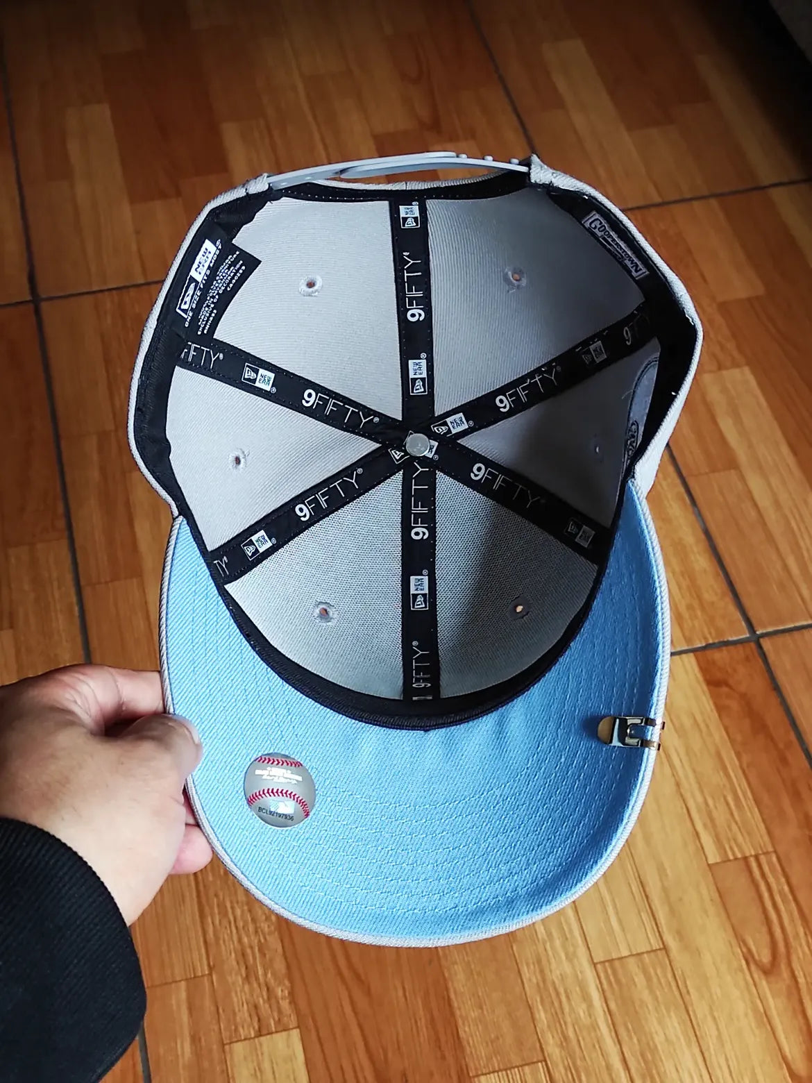 New Era New York Yankees Subway Series gray uv sky 9FIFTY SNAPBACK