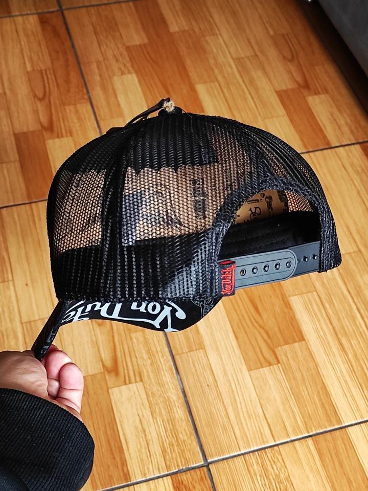 Gorra Von dutch trucker multilogo black edition
