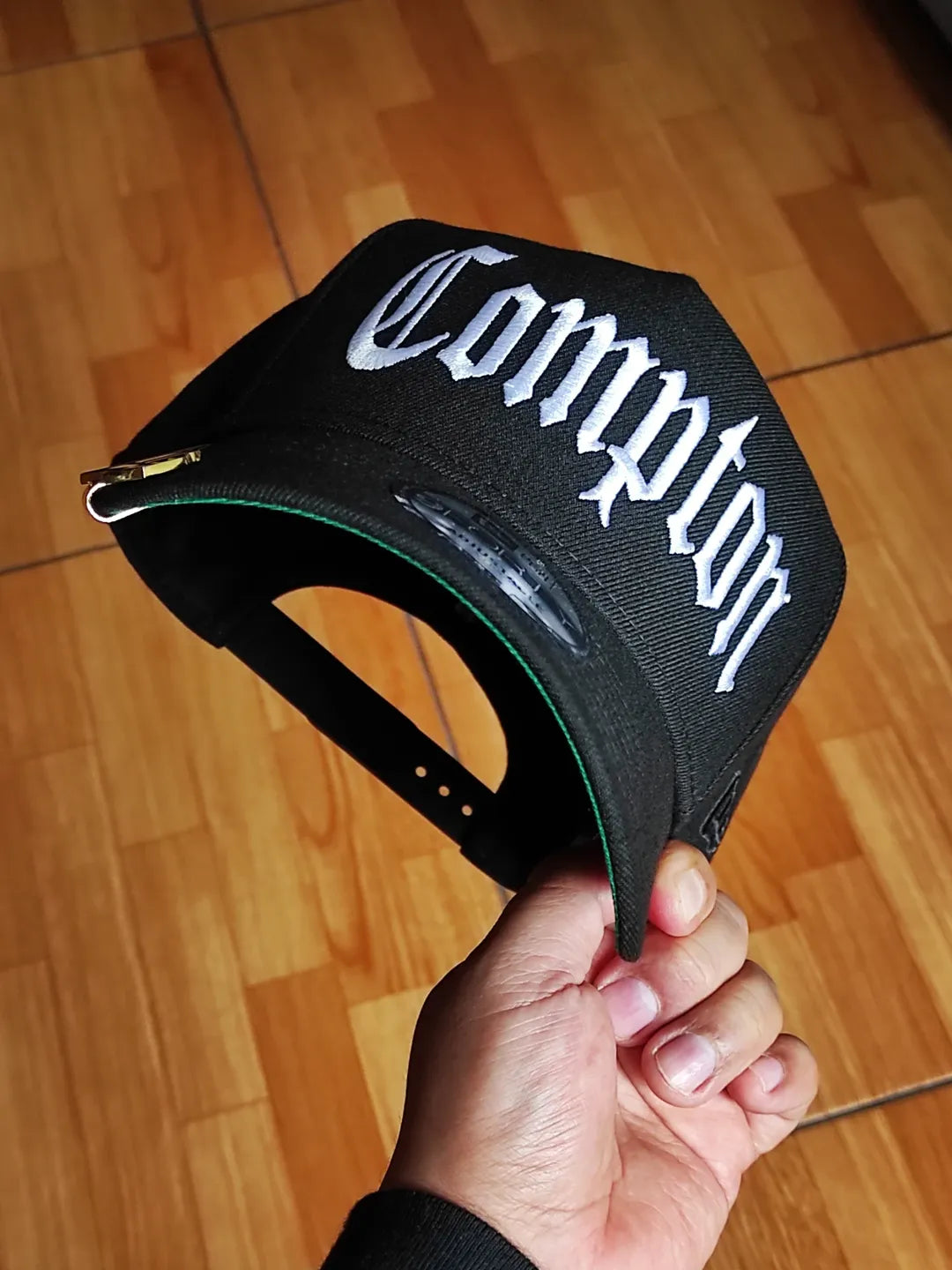New Era of Compton black 9Forty A-frame Snapback