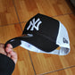 New Era Los New York Yankees black white Trucker a-frame
