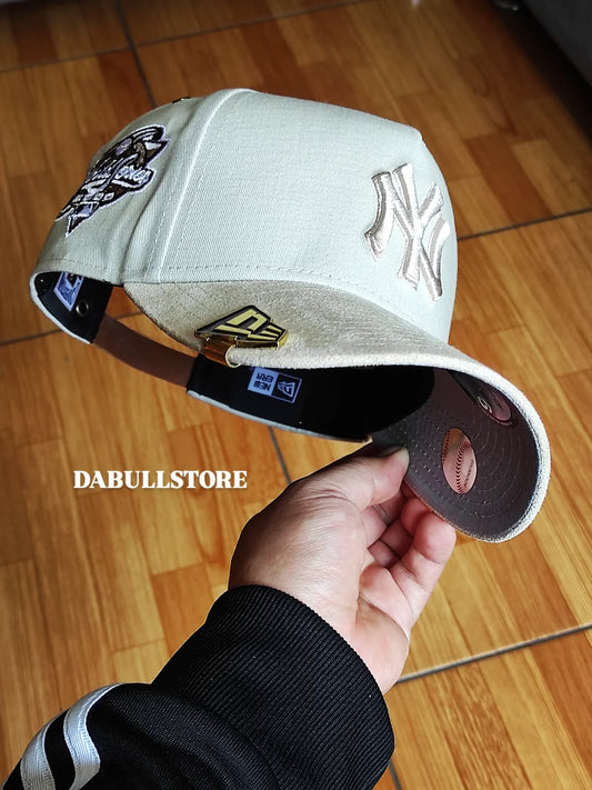 New York Yankees 'Cream ' 9FORTY A-Frame Strapback New era