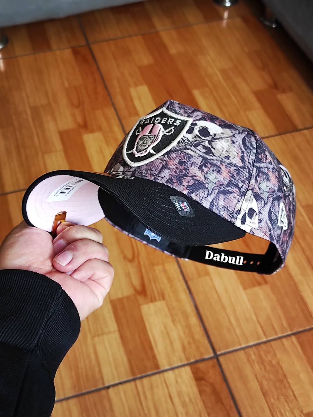 New Era Las Vegas Raiders SKULL ☠️ 9FORTY A-FRAME hat