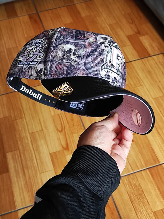 New era Florida Marlins SKULL ☠️ 9FORTY A-FRAME hat