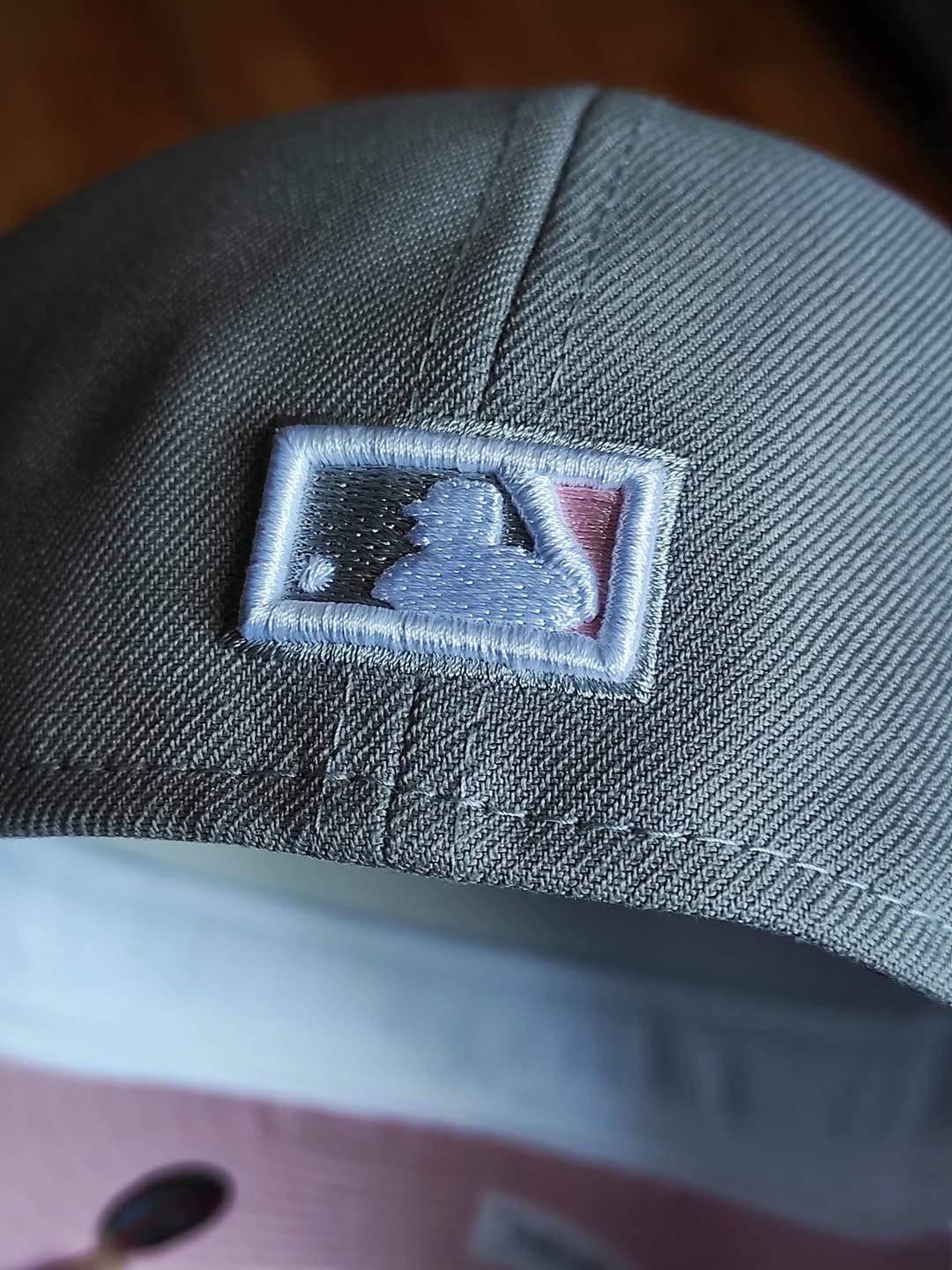 New era New York Yankees World Series gray/ pink 59FIFTY