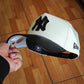 New Era New York Yankees 'visor cuero'' 9FORTY A-Frame Snapback