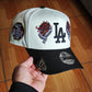 New Era Los Angeles Dodgers World Series 2025 Dragon Chrome Two Tone Edition 9Forty A Frame Snapback Hat