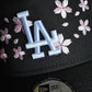 New Era Los Angeles Dodgers cherry Blossom🌸 Tokyo series 2025 BLACK 9forty a frame
