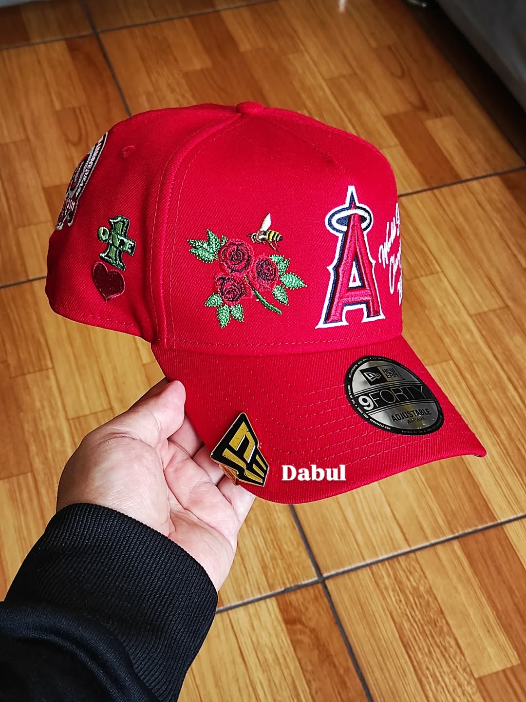 New Era ANAHEIM ANGELS city red 9FORTY A-FRAME Snapback