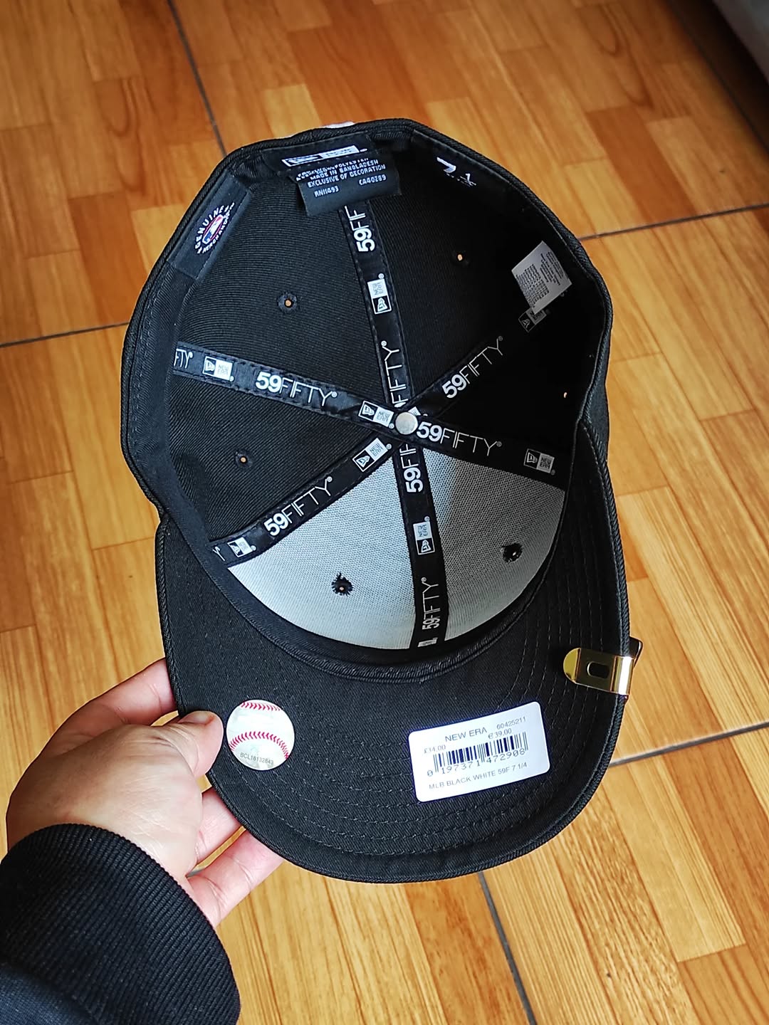 New Era Detroit tigers clásica negra 59Fifty Fitted Hat