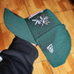 NewEra Anaheim ANGELS cupid 🏹 dark Green 9FORTY A-FRAME SNAPBACK