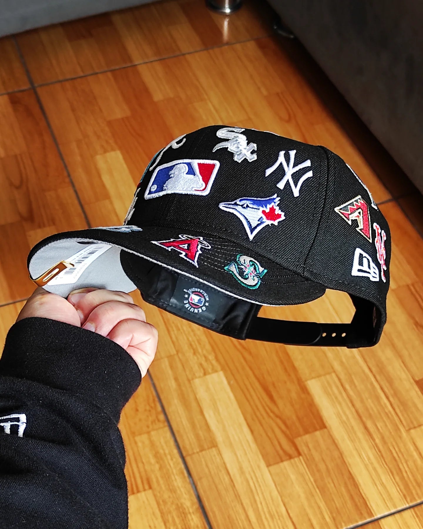 New Era All Over MLB black edition 9 FIFTY Snapback