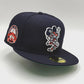 New Era Detroit tigers stadium patch navy throwback edition 59fifty fitted cap