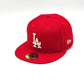 GORRA NEW ERA LOS ANGELES DODGERS ROJA 59FIFTY