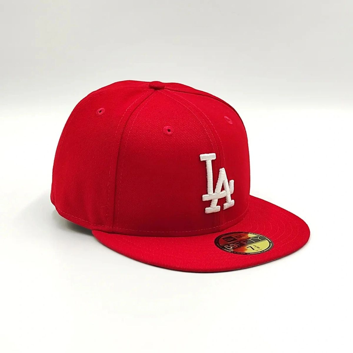 New era mlb los angeles authentic 59fifty gorra roja