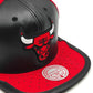 Gorra Chicago Bulls Air Jordan DAY ONE Snapback Mitchell & Ness NBA - Negro/Rojo