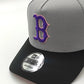 New Era 9Forty A-FRAME Fuji Boston Red Sox 1986 World Series Patch Snapback Hat / Gray Black Pink