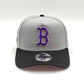 New Era 9Forty A-FRAME Fuji Boston Red Sox 1986 World Series Patch Snapback Hat / Gray Black Pink