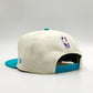 Charlotte Hornets New Era 2022 NBA Draft 9FIFTY Gorra Ajustable Snapback – Crema/Turquesa