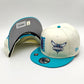 Charlotte Hornets New Era 2022 NBA Draft 9FIFTY Gorra Ajustable Snapback – Crema/Turquesa