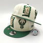 Milwaukee Bucks New Era 2022 NBA Draft 9FIFTY Gorra Ajustable Snapback – Crema/Verde