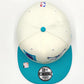 Charlotte Hornets New Era 2022 NBA Draft 9FIFTY Gorra Ajustable Snapback – Crema/Turquesa