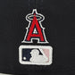 Anaheim Angels New Era Parche lateral Bloom 59Fifty Fitted - Azul marino, rosa, rojo