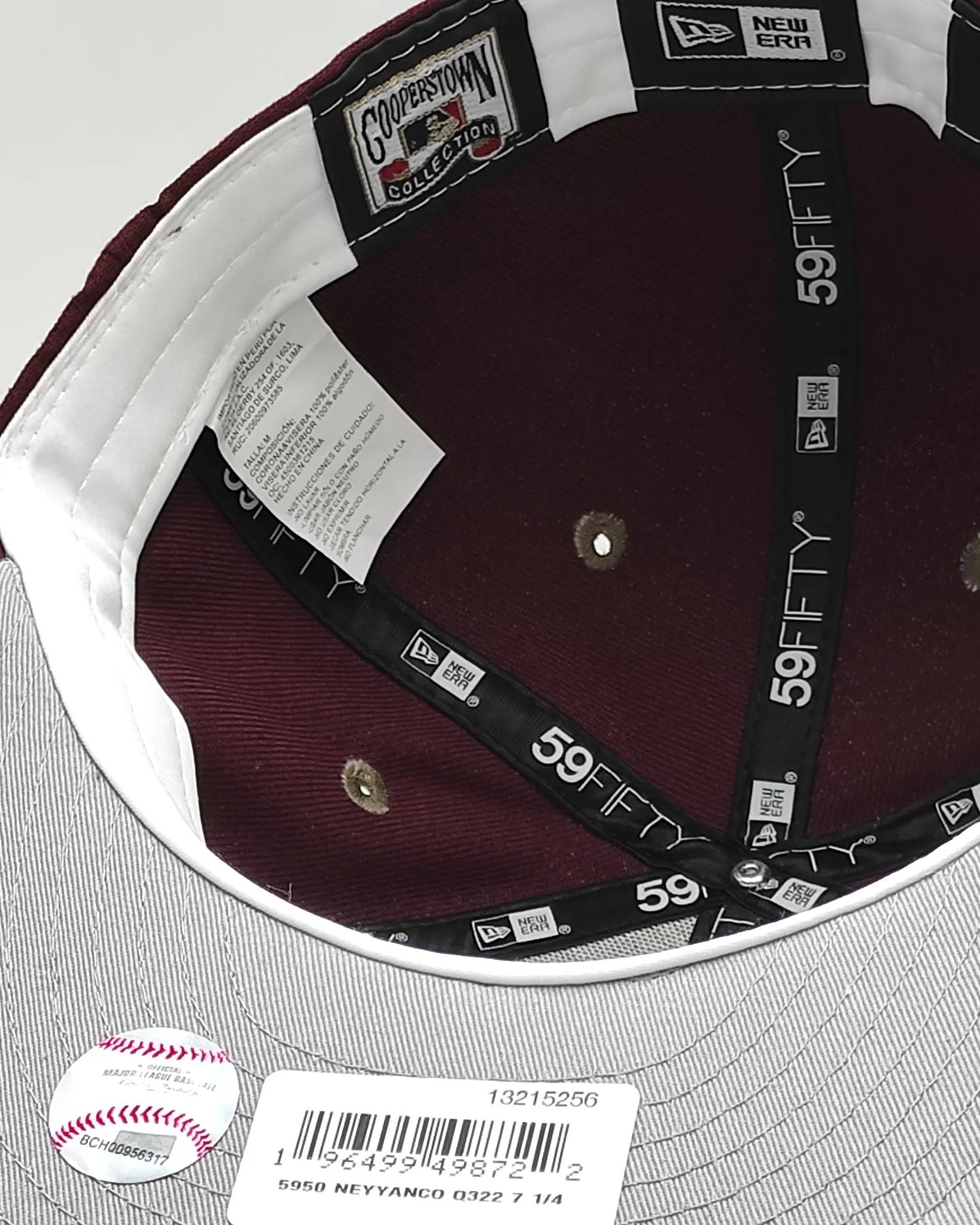 New Era N.Y Yankees 59fifty World Series Trail mix collect.