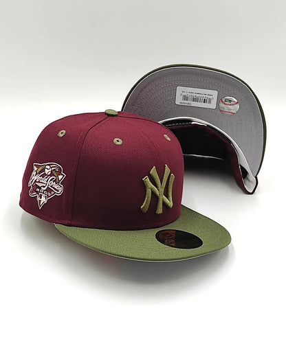 New Era N.Y Yankees 59fifty World Series Trail mix collect.