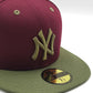 New Era N.Y Yankees 59fifty World Series Trail mix collect.