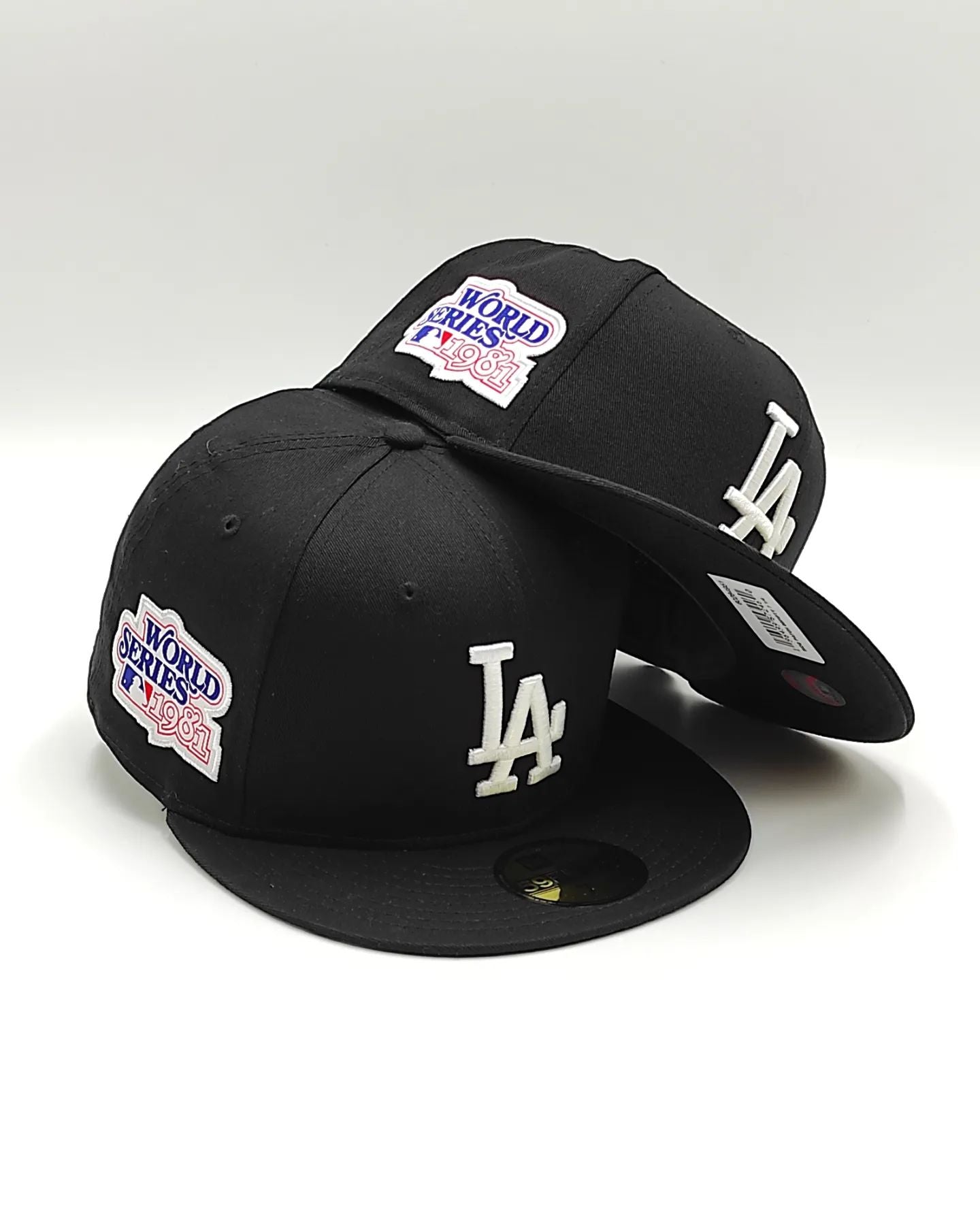 New Era Los Angeles Dodgers side patch 59fifty world series
