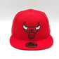 New Era Chicago Bulls 59fifty roja nba