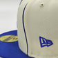 New era Exclusiva 59fifty old time Los Angeles Dodgers 1981 world series patch - blanco royal