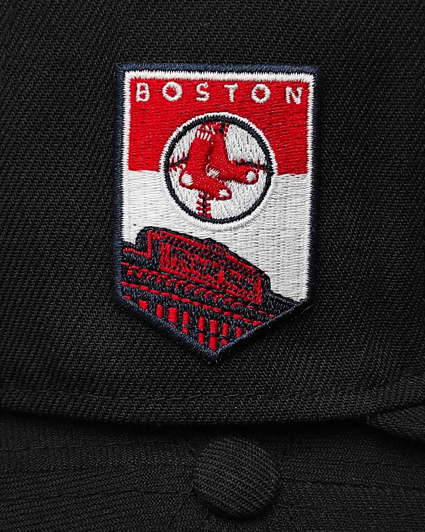 New Era 59Fifty Boston Red Sox 1967 Patch Hat - Black, White