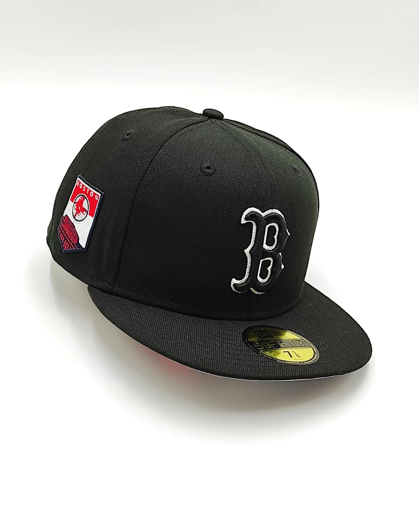 New Era 59Fifty Boston Red Sox 1967 Patch Hat - Black, White