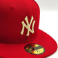 New Era 59fifty state fruit New York Yankees 1998 World series parche / roja