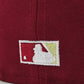Exclusiva New Era 59fifty Beanpack New York Yankees  2000 World series parche / cardinal tan