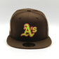 Exclusiva New Era 59Fifty Parks The Woods Oakland Athletics Battle of the Bay Patch Hat - Marron