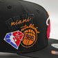 New Era Miami Heat coleccion Half off 950 black snapback