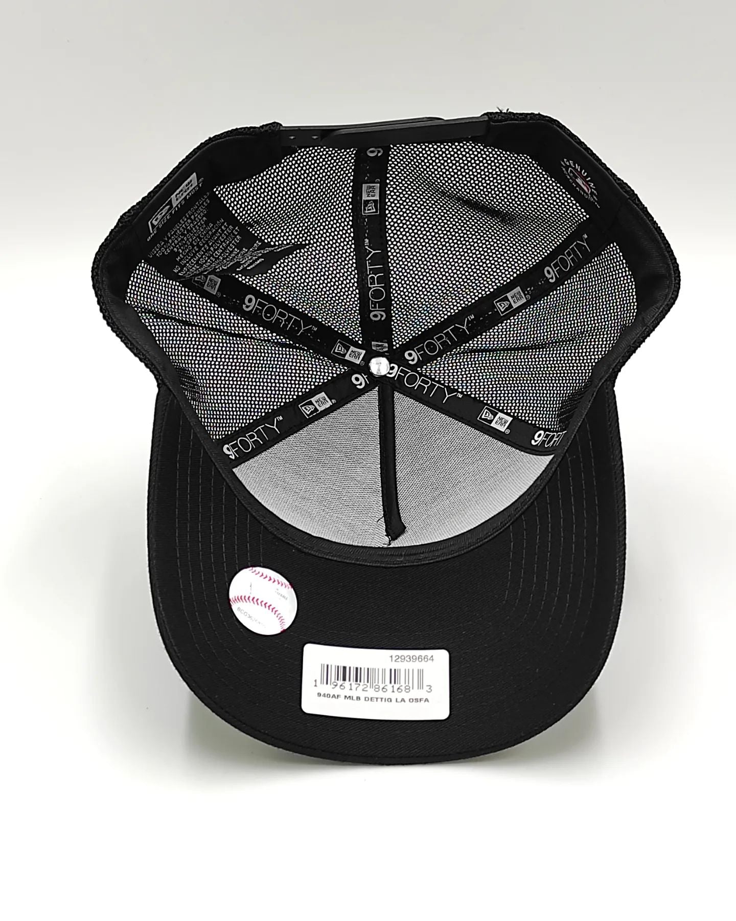 New Era Tigres de Detroit 9forty MLB Negro