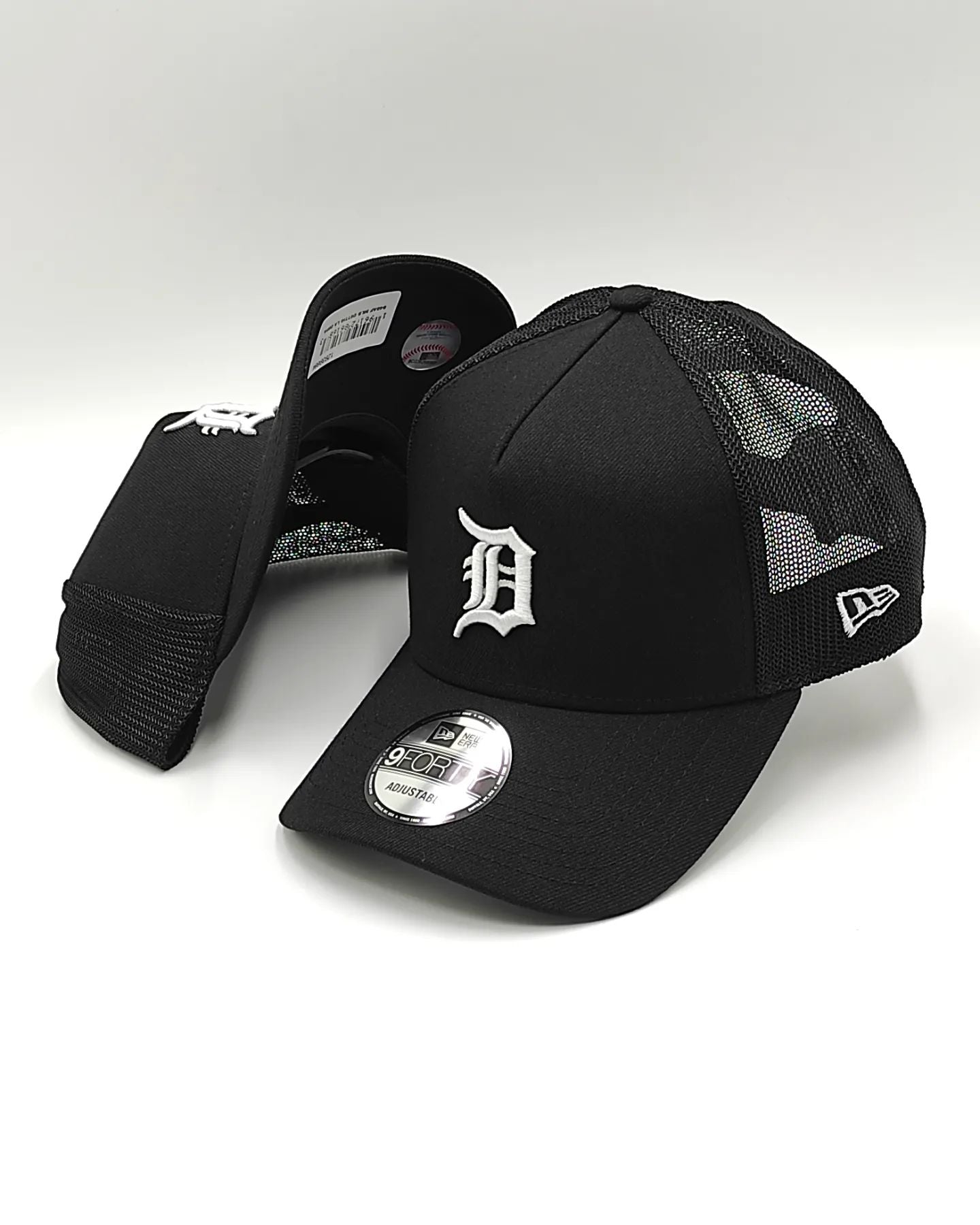 New Era Tigres de Detroit 9forty MLB Negro