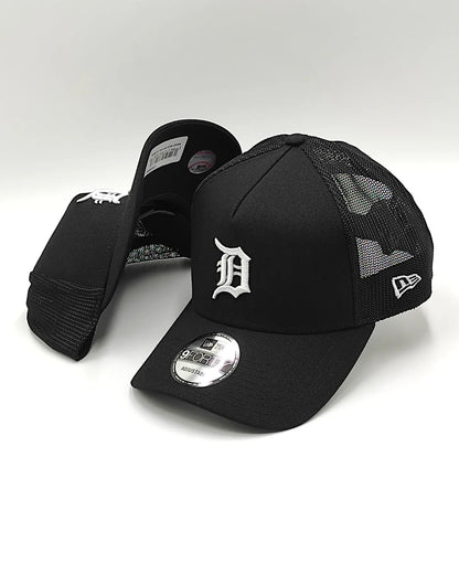New Era Tigres de Detroit 9forty MLB Negro