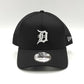 New Era Tigres de Detroit 9forty MLB Negro