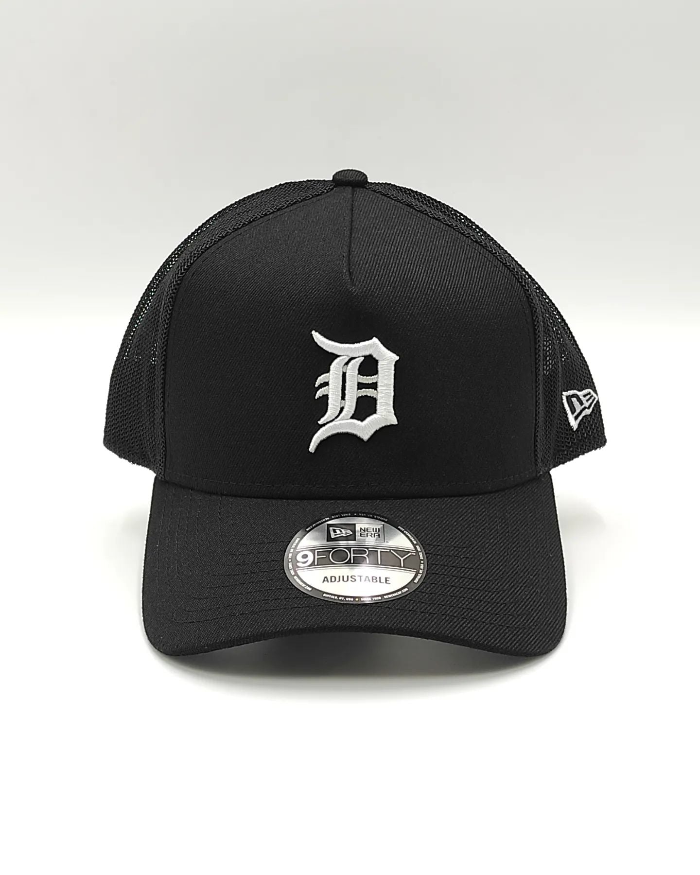 New Era Tigres de Detroit 9forty MLB Negro