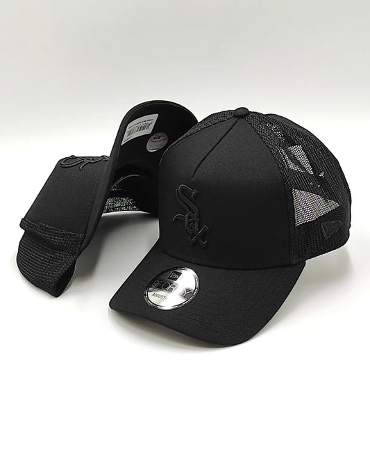 New Era Chicago White Sox 9Forty truck black on black