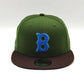 Exclusiva New Era 59fifty parks Boston red sox 1946 all Star Game patch hat Olive Brown