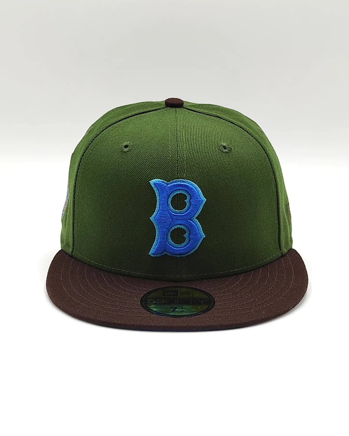 Exclusiva New Era 59fifty parks Boston red sox 1946 all Star Game patch hat Olive Brown