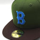 Exclusiva New Era 59fifty parks Boston red sox 1946 all Star Game patch hat Olive Brown